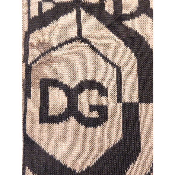 Dolce & Gabbana Brown &Tan Reversible Scarf Pre-owned - Picture 14 of 16